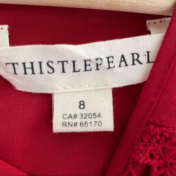 Thistlepearl Urban Outfitters Bella Rosa Crochet Shift Dress - Picture 4 of 12